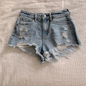 mid rise shorts